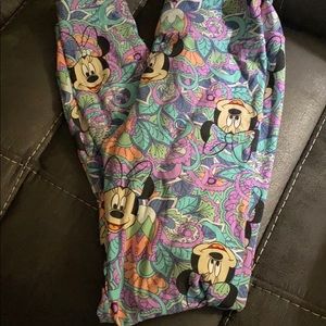 Lularoe Os Minnie Mouse leggings